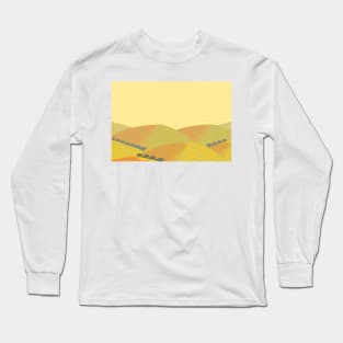 California Hills (Horizontal) Long Sleeve T-Shirt